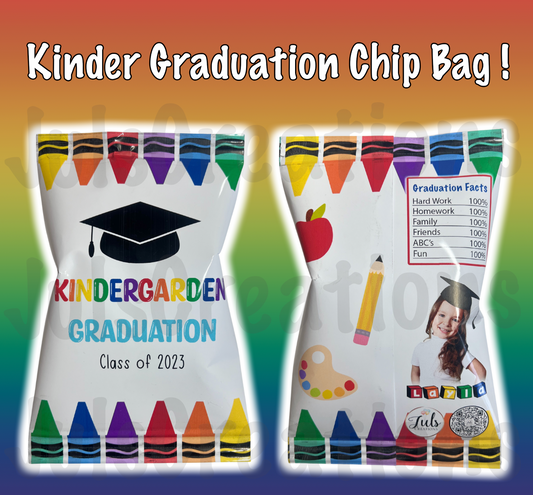 Kinder Graduation Chip Bag