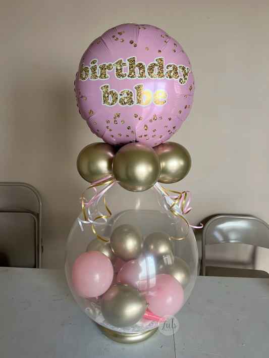 Birthday Girl Stuffed Balloon
