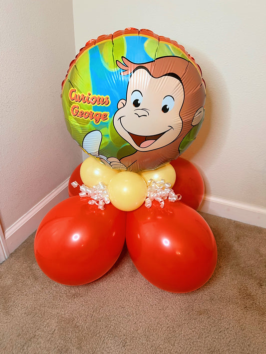 Curious George Balloon Bouquet