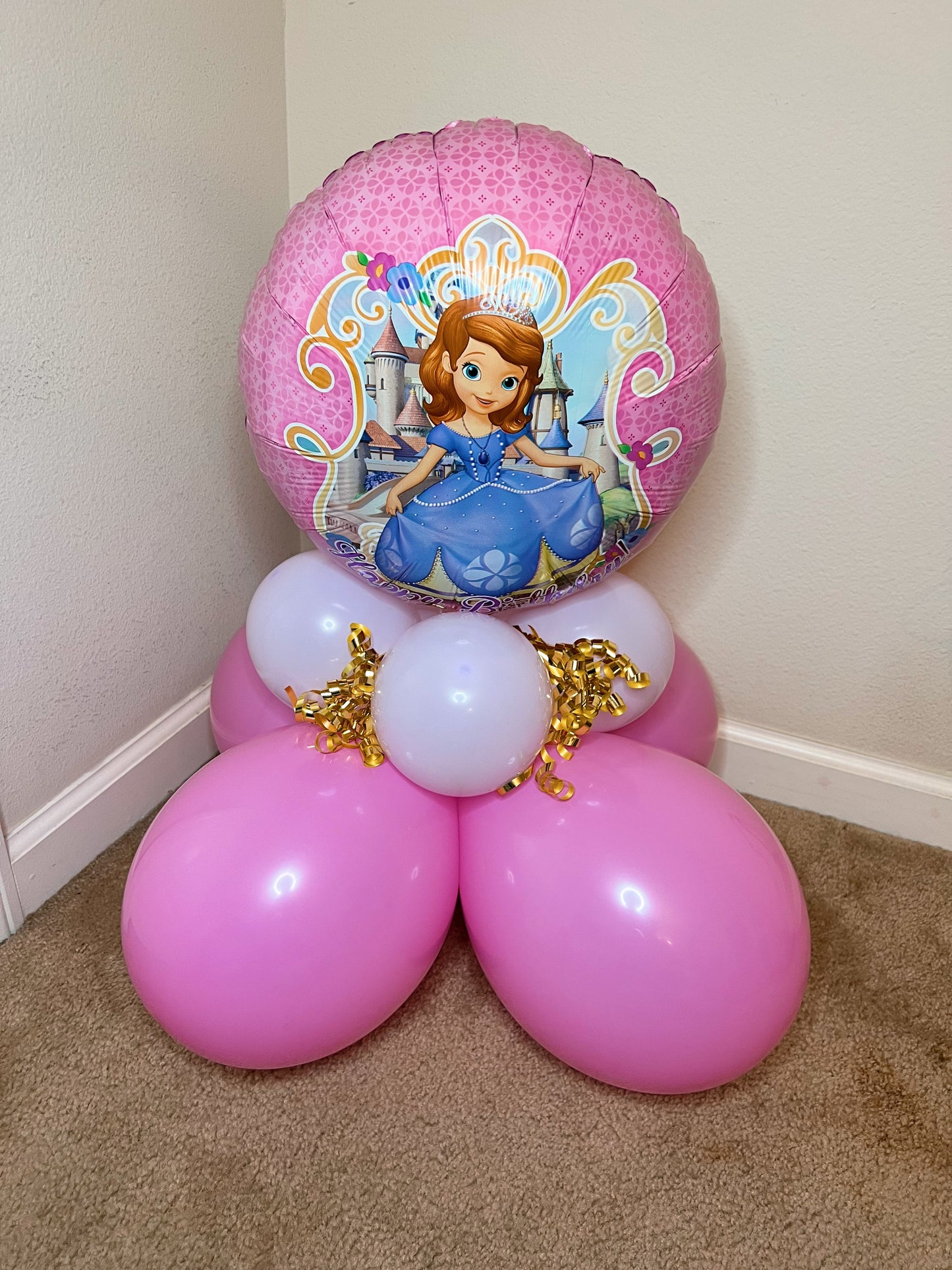 Princess Sophia Balloon Bouquet