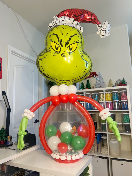 Grinch Stuffed Balloon