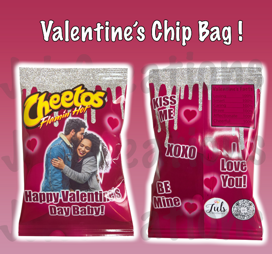 Valentines #1 Chip Bag + Additional Party Favors