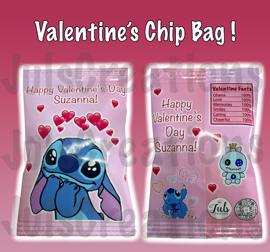 Valentine's #3 Chip Bag